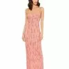 Mac Duggal Embellished Open Back Sleeveless Column Gown