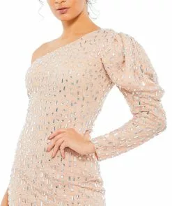 Ieena For Mac Duggal Shop For Bejeweled One-Shoulder Mini Dress 17 Ieena For Mac Duggal Shop For Bejeweled One-Shoulder Mini Dress