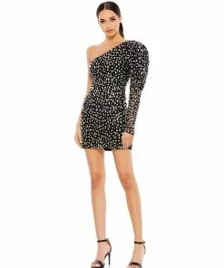 Ieena For Mac Duggal Shop For Bejeweled One-Shoulder Mini Dress 12 Ieena For Mac Duggal Shop For Bejeweled One-Shoulder Mini Dress