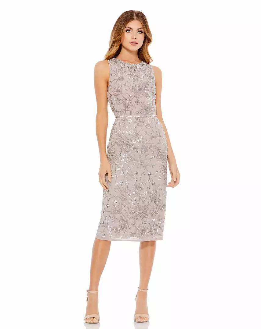 Mac Duggal Shop For Vintage Lilac Midi Dress 1 Mac Duggal Shop For Vintage Lilac Midi Dress