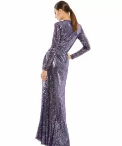 Mac Duggal Shop For Sequined High Neck Draped Gown 10 Mac Duggal Shop For Sequined High Neck Draped Gown