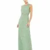 Mac Duggal Sequin Embellished Full Length Column Gown Shop For