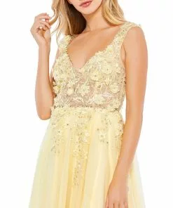 Mac Duggal Shop For Embellished Tulle Ball Gown