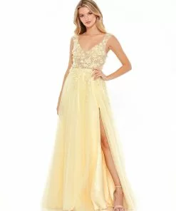 Mac Duggal Shop For Embellished Tulle Ball Gown