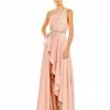 Mac Duggal Embellished One Shoulder Asymmetrical Gown Shop For