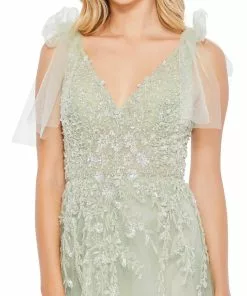 Mac Duggal Embellished Soft Tie Sleeveless V Neck Gown Shop For 11 Mac Duggal Embellished Soft Tie Sleeveless V Neck Gown Shop For