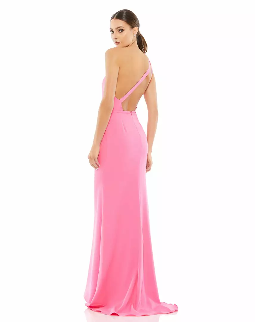 Ieena For Mac Duggal One Shoulder Jersey Mermaid Gown Shop For 19 Ieena For Mac Duggal One Shoulder Jersey Mermaid Gown Shop For