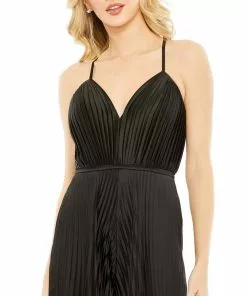 Ieena For Mac Duggal Jumpsuits & Rompers Pleated Wide Leg Jumpsuit