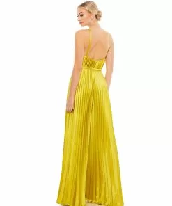 Ieena For Mac Duggal Jumpsuits & Rompers Pleated Wide Leg Jumpsuit