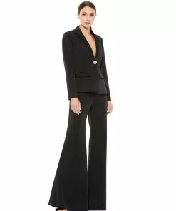 Ieena For Mac Duggal Jumpsuits & Rompers Two Piece Blazer & Wide Leg Pant Suit