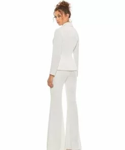 Ieena For Mac Duggal Jumpsuits & Rompers Two Piece Blazer & Wide Leg Pant Suit