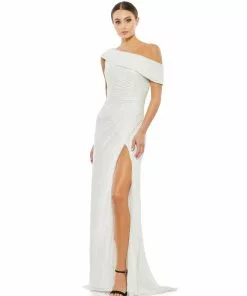 Ieena For Mac Duggal Shop For One-Shoulder Ruched Sequined Gown 17 Ieena For Mac Duggal Shop For One-Shoulder Ruched Sequined Gown