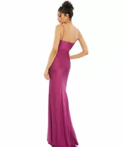 Ieena For Mac Duggal Shop For Empire Waist Spaghetti Strap Gown