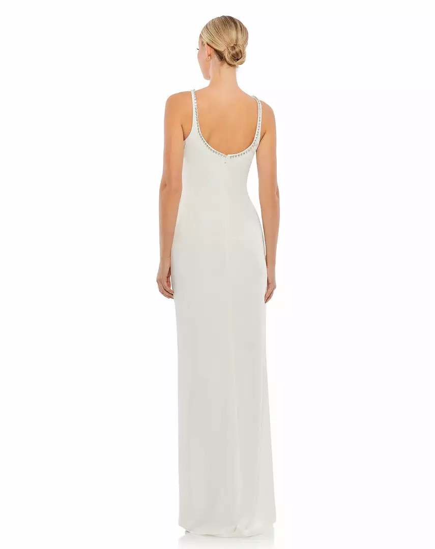 Ieena For Mac Duggal Shop For Sleeveless Crystal Scoop Neckline Column Gown 5 Ieena For Mac Duggal Shop For Sleeveless Crystal Scoop Neckline Column Gown
