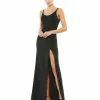 Ieena For Mac Duggal Shop For Sleeveless Crystal Scoop Neckline Column Gown