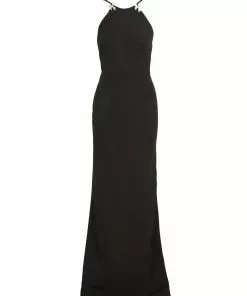 Ieena For Mac Duggal Bow Halter Criss-Cross Column Gown Shop For 12 Ieena For Mac Duggal Bow Halter Criss-Cross Column Gown Shop For