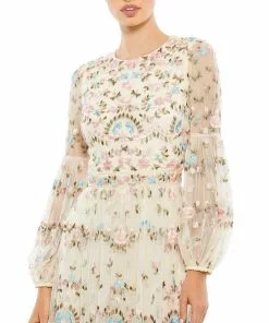 Mac Duggal Shop For Embroidered Blouson Sleeve Gown 15 Mac Duggal Shop For Embroidered Blouson Sleeve Gown