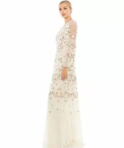 Mac Duggal Shop For Embroidered Blouson Sleeve Gown 14 Mac Duggal Shop For Embroidered Blouson Sleeve Gown