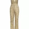 Mac Duggal Jumpsuits & Rompers Gold Embellished Jumpsuit | Sample | Sz. 4