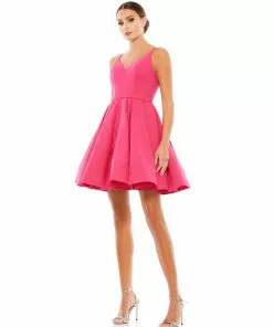 Ieena For Mac Duggal Shop For Low Back A-Line Party Dress