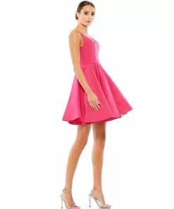 Ieena For Mac Duggal Shop For Low Back A-Line Party Dress