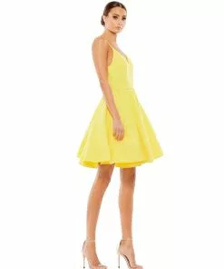 Ieena For Mac Duggal Shop For Low Back A-Line Party Dress