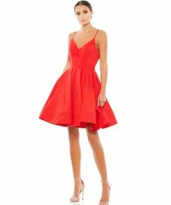 Ieena For Mac Duggal Shop For Low Back A-Line Party Dress