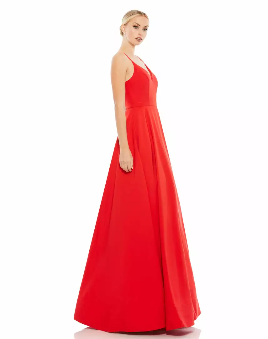 Ieena For Mac Duggal Classic A-Line V-Neck Ballgown Shop For 15 Ieena For Mac Duggal Classic A-Line V-Neck Ballgown Shop For