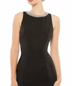 Ieena For Mac Duggal Shop For Embellished Neck Trumpet Gown