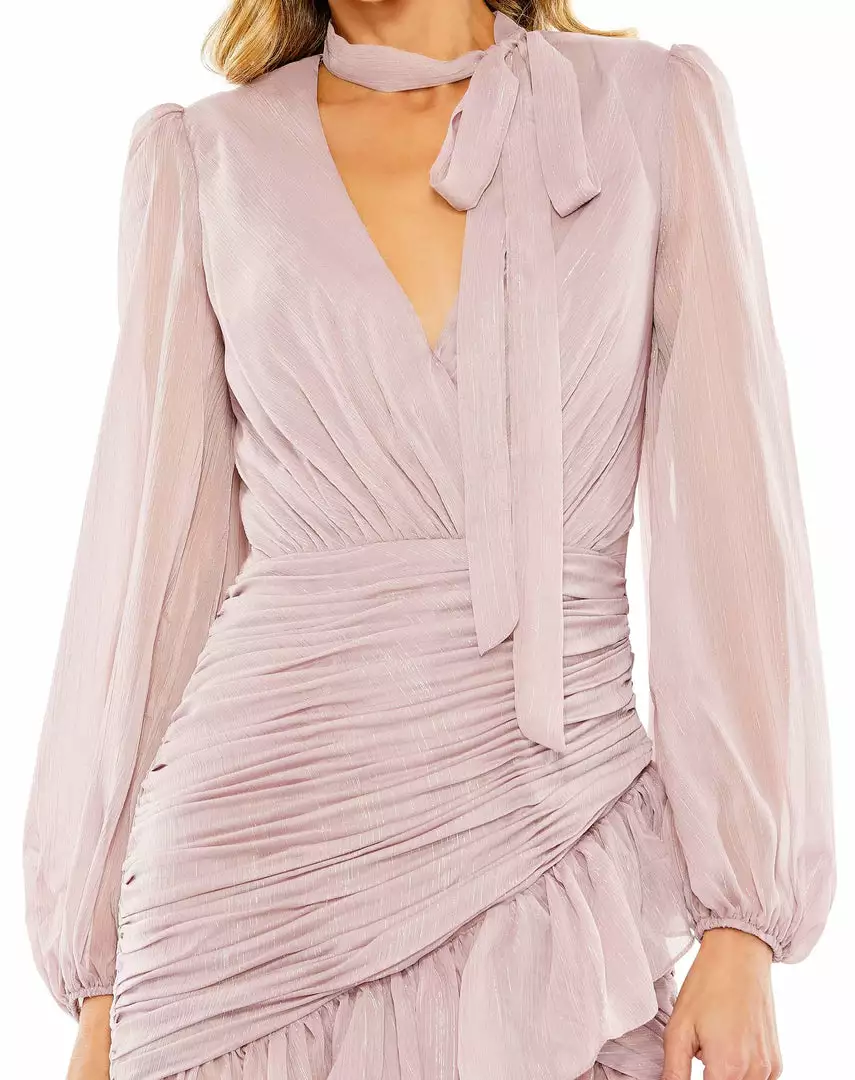 Ieena For Mac Duggal Metallic Striped Mini Dress Cocktail Dresses 2 Ieena For Mac Duggal Metallic Striped Mini Dress Cocktail Dresses