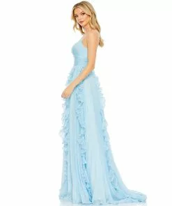 Ieena For Mac Duggal Pleated Sleeveless Flowy Gown Shop For 25 Ieena For Mac Duggal Pleated Sleeveless Flowy Gown Shop For