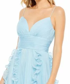 Ieena For Mac Duggal Pleated Sleeveless Flowy Gown Shop For 24 Ieena For Mac Duggal Pleated Sleeveless Flowy Gown Shop For