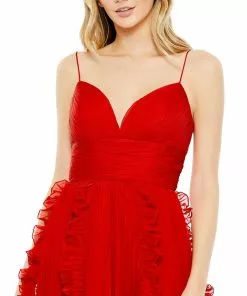 Ieena For Mac Duggal Pleated Sleeveless Flowy Gown Shop For 20 Ieena For Mac Duggal Pleated Sleeveless Flowy Gown Shop For