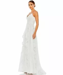 Ieena For Mac Duggal Pleated Sleeveless Flowy Gown Shop For 29 Ieena For Mac Duggal Pleated Sleeveless Flowy Gown Shop For