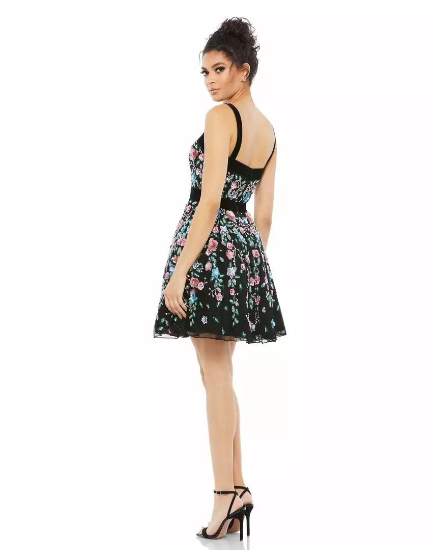 Mac Duggal Floral Embellished A-line Dress Shop For 2 Mac Duggal Floral Embellished A-line Dress Shop For