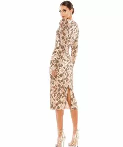 Mac Duggal Shop For Geo Embellished Midi Sheath Dress 10 Mac Duggal Shop For Geo Embellished Midi Sheath Dress