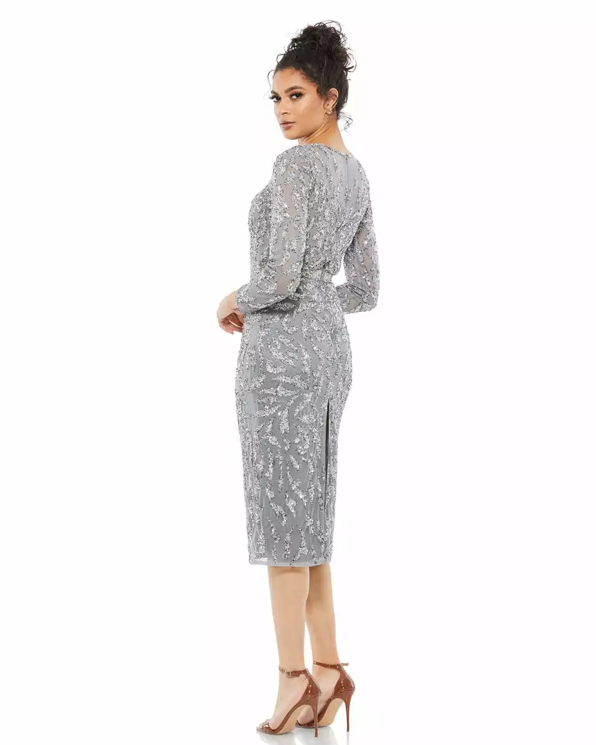 Mac Duggal Shop For Embellished Illusion Sheath Dress 5 Mac Duggal Shop For Embellished Illusion Sheath Dress