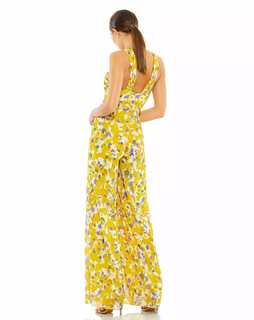 Ieena For Mac Duggal Shop For Crossed Halter Tie Waist Jumpsuit 2 Ieena For Mac Duggal Shop For Crossed Halter Tie Waist Jumpsuit