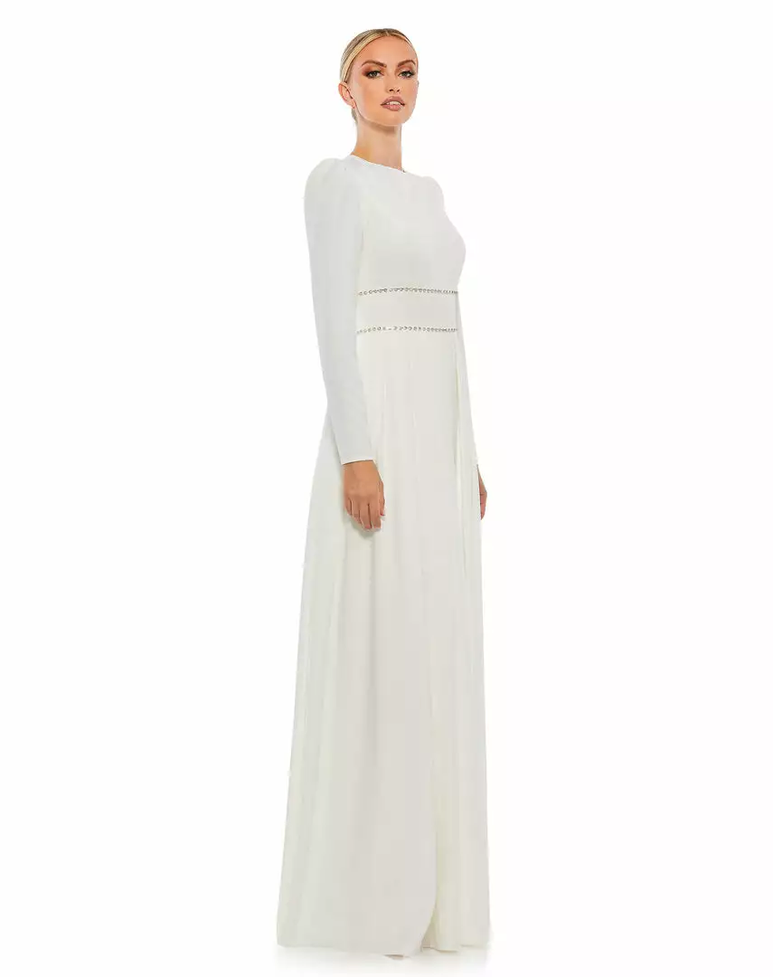 Ieena For Mac Duggal Shop For A-Line Rhinestone Waist Evening Gown 7 Ieena For Mac Duggal Shop For A-Line Rhinestone Waist Evening Gown