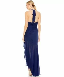 Ieena For Mac Duggal Shop For Asymmetrical Ruffle Hem Halter Strap Gown 10 Ieena For Mac Duggal Shop For Asymmetrical Ruffle Hem Halter Strap Gown