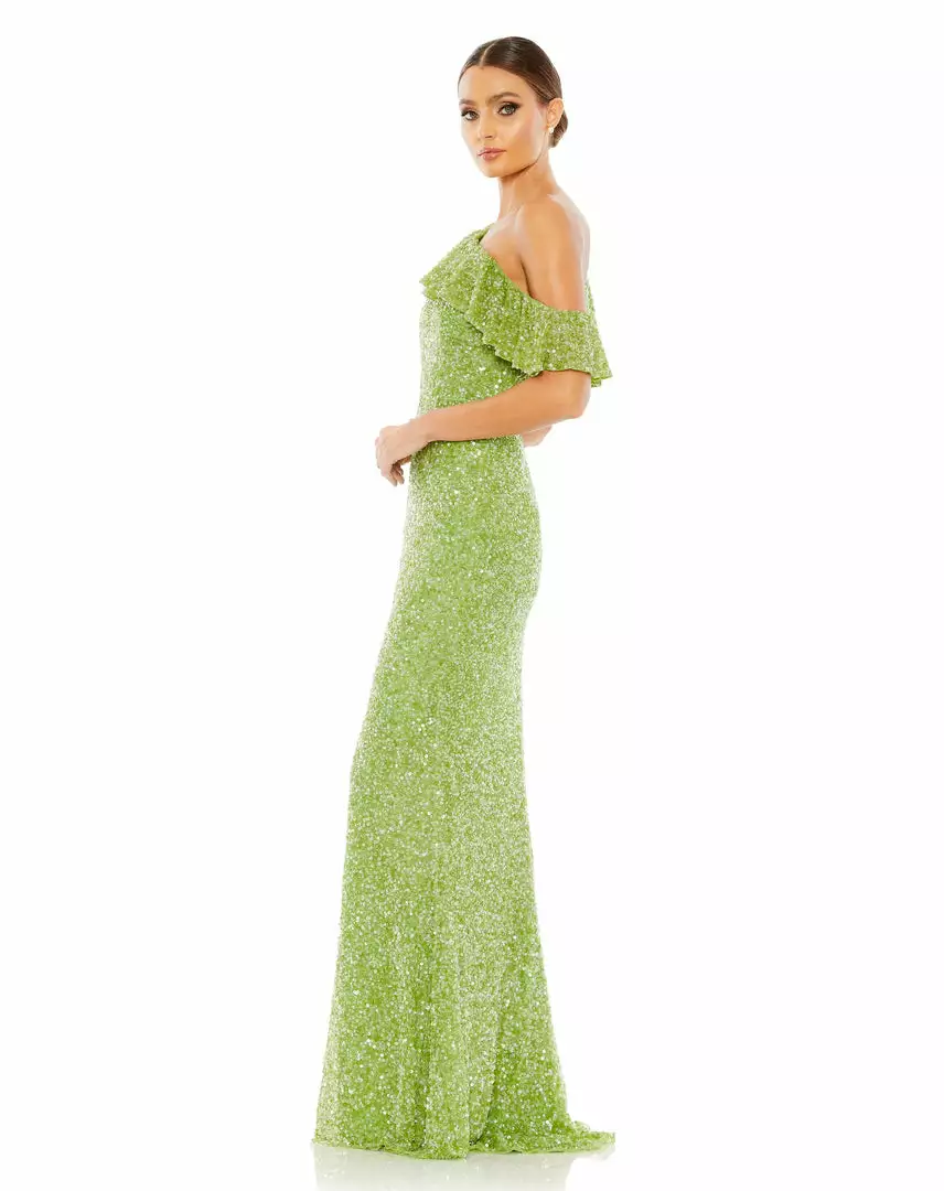 Mac Duggal Shop For Sequined Drop Shoulder Trumpet Gown 8 Mac Duggal Shop For Sequined Drop Shoulder Trumpet Gown