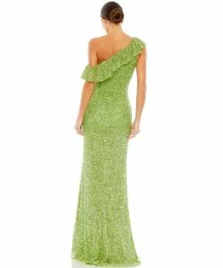 Mac Duggal Shop For Sequined Drop Shoulder Trumpet Gown 18 Mac Duggal Shop For Sequined Drop Shoulder Trumpet Gown