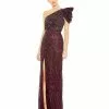 Mac Duggal Embellished Puff One Shoulder Gown Shop For