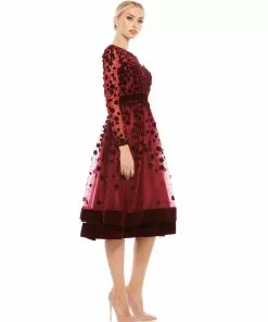 Mac Duggal Shop For Elegant Velvet Floral Cocktail Dress 19 Mac Duggal Shop For Elegant Velvet Floral Cocktail Dress