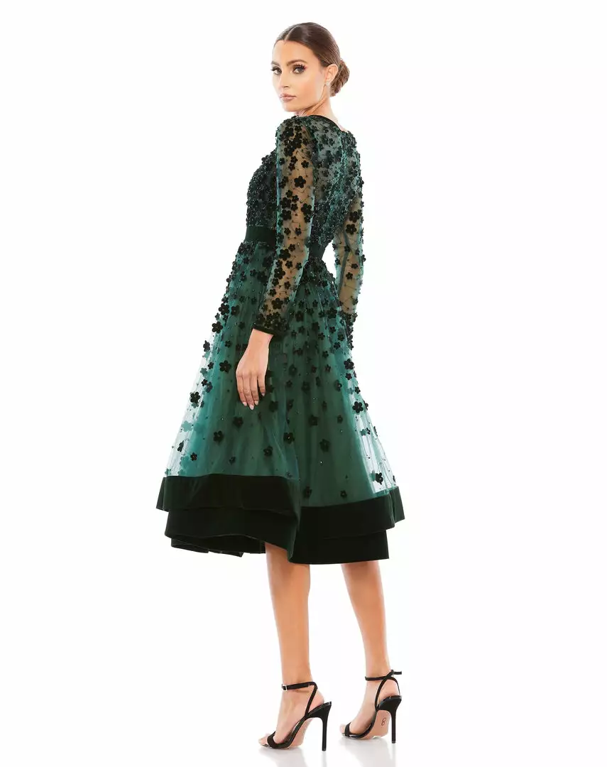 Mac Duggal Shop For Elegant Velvet Floral Cocktail Dress 5 Mac Duggal Shop For Elegant Velvet Floral Cocktail Dress