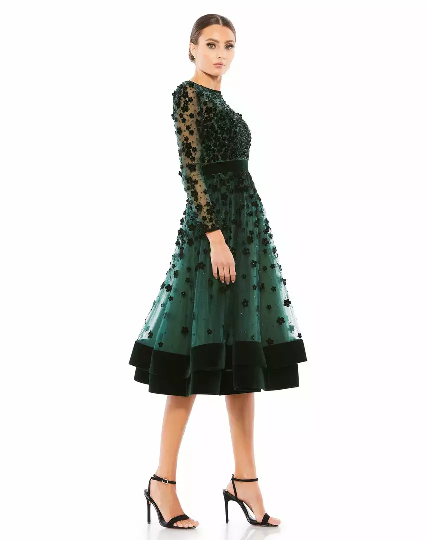 Mac Duggal Shop For Elegant Velvet Floral Cocktail Dress 6 Mac Duggal Shop For Elegant Velvet Floral Cocktail Dress