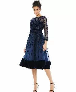 Mac Duggal Shop For Elegant Velvet Floral Cocktail Dress 21 Mac Duggal Shop For Elegant Velvet Floral Cocktail Dress