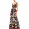 Mac Duggal Floral Lace Gown