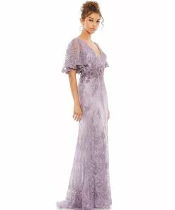 Mac Duggal Vintage Lilac Evening Gown Shop For