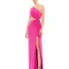 Ieena For Mac Duggal Shop For One Shoulder Cut Out Gown